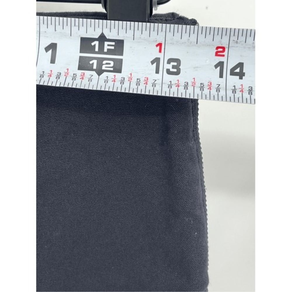 Everlane Pants Ponte Ankle Women's Size 4 Black Side Zip Stretch Waist - Picture 6 of 12